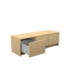 RMS Base wall unit - 3 x drawer (400mmH x 1200mmW x 400mmD)