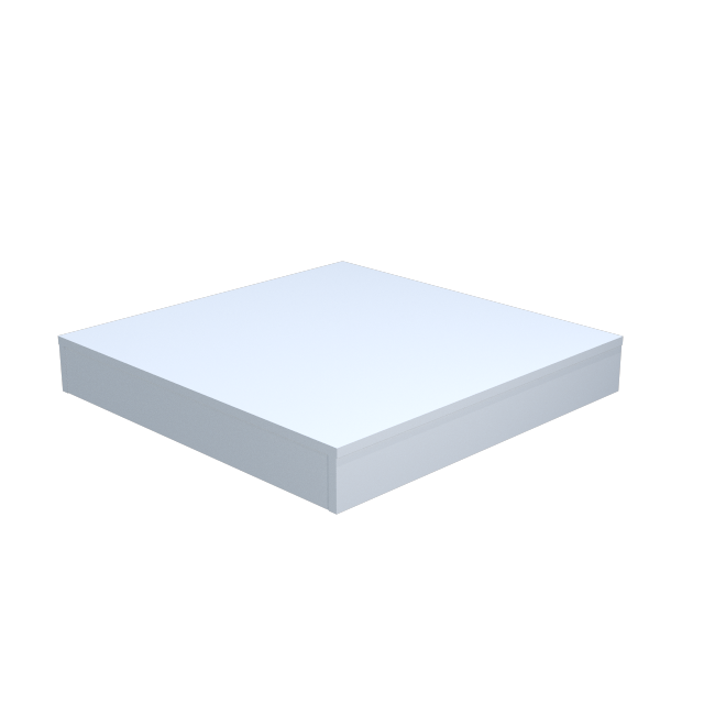 RMS Floor plinth - 800mmW x 800mmD x 168mmH