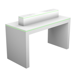 Display table top plinth with rgb lighting_1200mm
