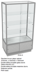 RMS Glass tower display cabinet (P232-S)