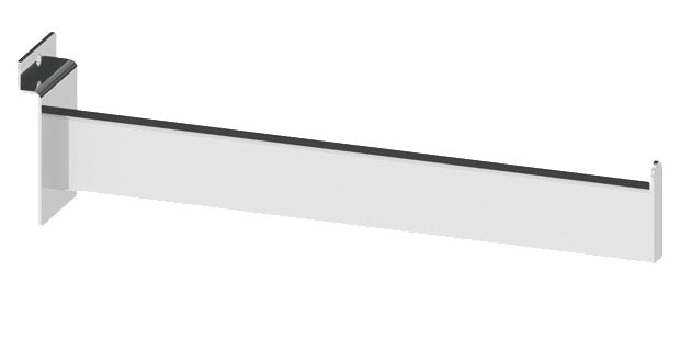 RMS Slatpanel accessory 400mm tubular shelf bracket w/lip