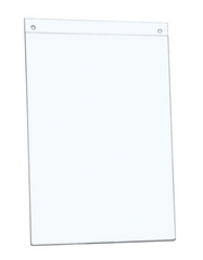 RMS A4 acrylic wall-mount menu holder