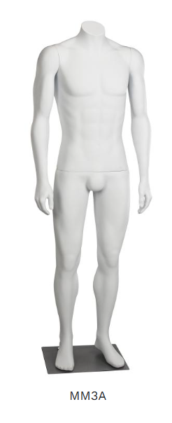 RMS Mannequin MM3A Male Headless