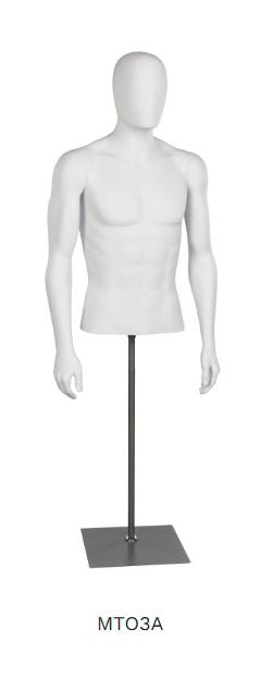 RMS Male Torso MT03A - with Head & Arms