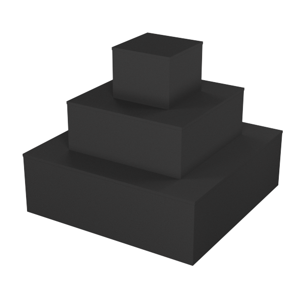 Store Display Pyramid RMS 3 x tier pyramid display unit | Retail Display NZ | RMS | RMS ...