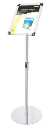 RMS Floor signage A4 display stands - clear... | RMS | RMS Shopfitting Ltd