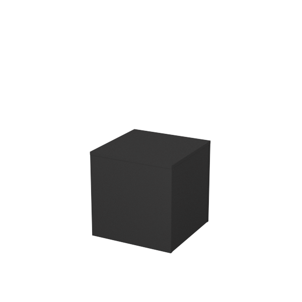 RMS Box plinth display - single 500mmH