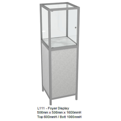 RMS Glass foyer display cabinet (L111)