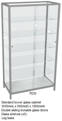 RMS Glass tower display cabinet (L230)