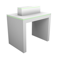 Display table top plinth with rgb lighting_800mmL