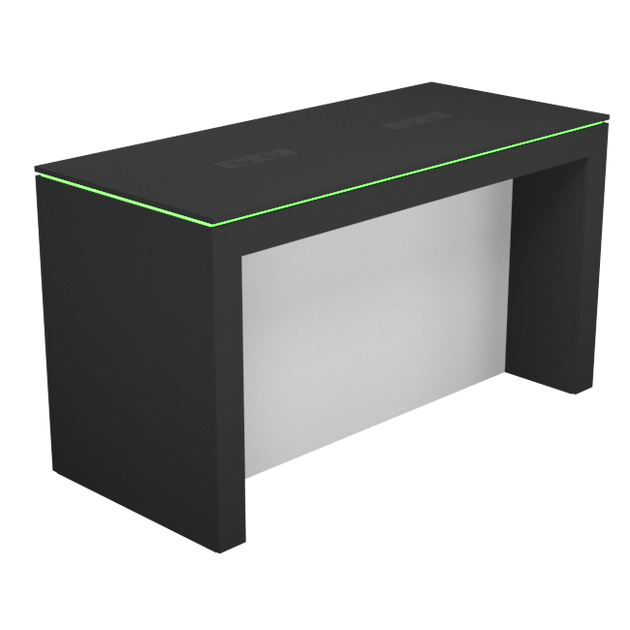 Led Video Table Display table with rgb led lighting_1800mm w/plain back... | RMS | RMS ...