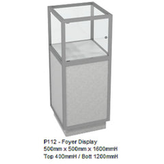 RMS Glass foyer display cabinet (P112)