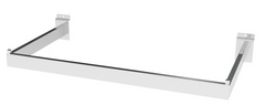 RMS Slatpanel accessory 900mm x 300mm tubular steel hang rail