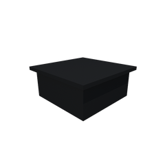RMS Wall plinth base unit- corner (600mmL x 600mmD x 168mmH)