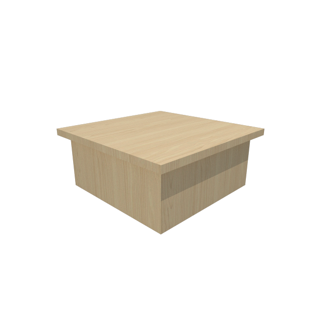 RMS Wall plinth base unit- corner (500mmL x 500mmD x 168mmH) | RMS ...